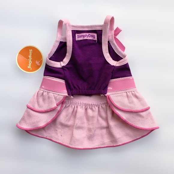 NWT SimplyDog Drama Queen Dog Dress - Picture 2 of 5